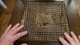Installing Pressed Cane with no Spline