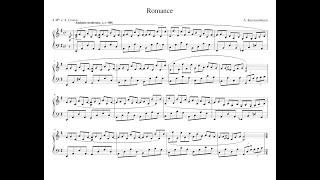 Andrew Kierszenbaum - Romance in G Major (with score)