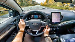 2023 LADA Vesta NG 1.6 MT - POV TEST DRIVE