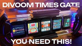 Divoom Times Gate - 5  Individual Displays - RGB Lighting - A Cool Addition to Your Setup