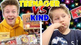 Teenager vs Kind - Silvester 