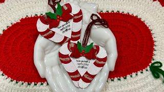 Saturday Morning Makes: Ep 28-2024: My Creative Time Candy Cane Heart Tags ️