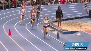 Girls' 800m Invitational Setion 1 - US Marine Corps Holiday Classic 2024 [Full Replay]