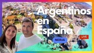 Argentinos #arg en España #esp | Expeiencias de vida | Nerja Malaga | #nerja  #live #2024 #malaga