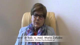 Leczenie depresji a spożycie alkoholu - prof. psychiatra Maria Załuska Klinika PsychoMedic.pl