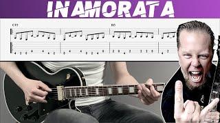 METALLICA - INAMORATA (Guitar cover with TAB | Lesson)