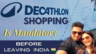 Decathlon shopping is mandatory before going abroad    󠁧󠁢󠁥󠁮󠁧󠁿 || Hindi ||  Canadian Desire