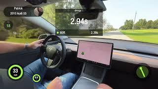 Tesla Model Y Long Range 1/4 mile Dragy