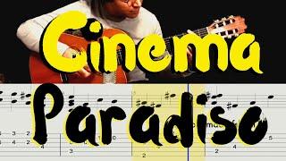 Cinema Paradiso note and tab for guitar