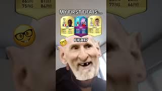my first fifa ever is... 