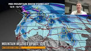 Mountain Weather Update 12/5, Meteorologist Chris Tomer