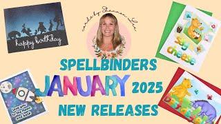 January 2025 Spellbinders New Releases @TeamSpellbinders