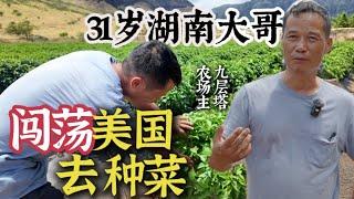 A Basil farmer's journey. 31岁闯荡美国去做农民，现在是夏威夷20多英亩的农场主