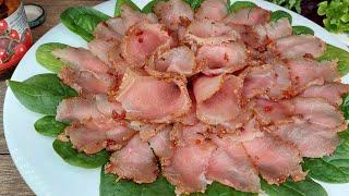 Їмо сире м'ясо. Карпаччо з молочного теля.Домашня кухня.
