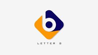 Letter B | Logo Design | Pixellab | Tutorial