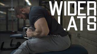 How To Get Wider Lats | Back Width Workout