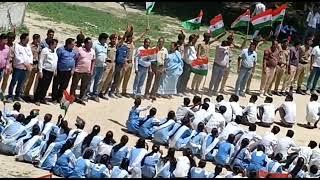 Best making india with boys in amrit mahotsav Fateh Chand Jagdish Rai Inter Collage 2022