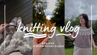 vlog 32/24 | начинаю новые процессы ️ два шикарных свитера  мои вязальные инструменты  подарок