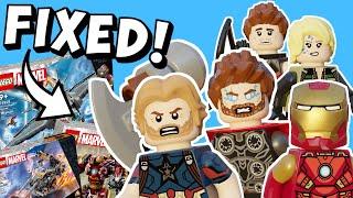 I FIXED the 2023 LEGO MARVEL sets