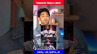 Thugesh Roast Uk07 Rider!! Uk07 Rider In BIGGBOSS 17 ! Thugesh Shorts