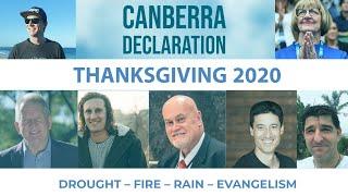 Thanksgiving 2020 Drought – Fire – Rain – Evangelism