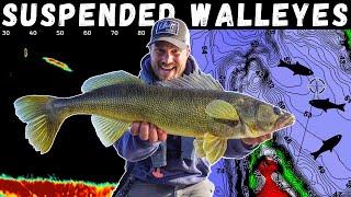 How to Find & Catch Suspended Fall Walleyes