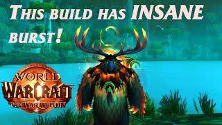 This build has amazing burst! - Balance druid pvp the war within 11.0.7