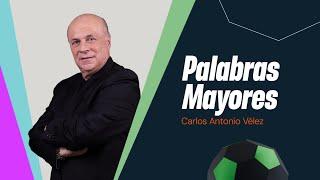 Palabras Mayores con Carlos Antonio Vélez hablando sobre los derechos de televisión en el fútbol