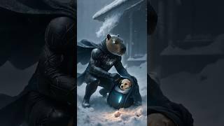 Super Capybara in Action! Blizzard Hero Saves the Day ️