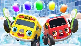 Take a Bath Together | Learn Good Habits | Nursery Rhymes & Kids Songs - Baby Car Songs TV