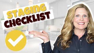 Home Staging Tips! Check Out This Checklist!