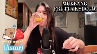 (ASMR) MUKBANG FRUTTA E INTEGRATORI! 