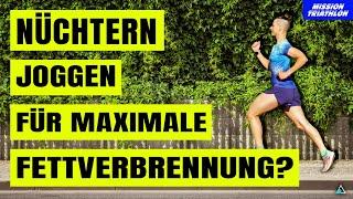 Nüchtern joggen für maximale Fettverbrennung - Top oder Flop?