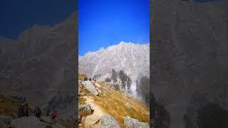 Dhauladhar Range from Snowline Camp || Indrahar Pass || Triund Trek #indraharpass #triundtrek