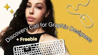 Discovery Call for Graphic Designers + Free Template !