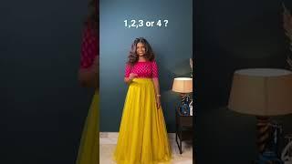 Lehengas transition | Croptop Lehengas | nayalooks | Navya Varma