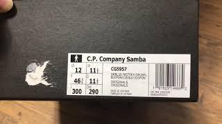 Adidas x cp company samba blue marine indonesia review