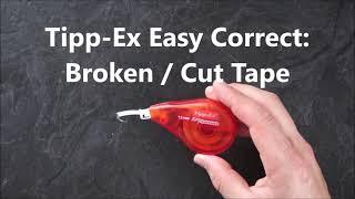 FIX: Tipp-Ex Easy Correct - Broken / Cut Tape