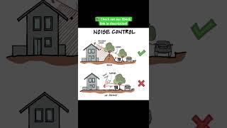 NOISE CONTROL SECRETS REVEALED! #shorts #civilengineering065 #viral