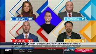 Around the Horn reacts to Bills time has come to take control of AFC; Steelers are legit contenders