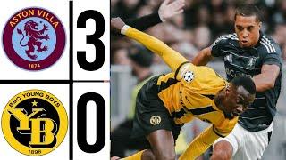 Young Boys vs Aston Villa (3:0) Highlights | UEFA Champions League 2024-25