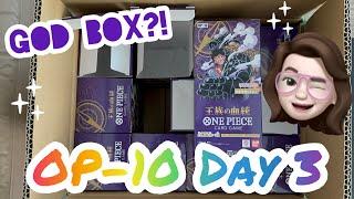 GOD BOX in THIRD Booster Box of OP10 Royal Bloodlines CASE OPENING?! OP10 no 3 王族の血統