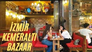 #Kemeraltı bazaar | Oldest and biggest local market in the world | street food tour | Izmir turkey