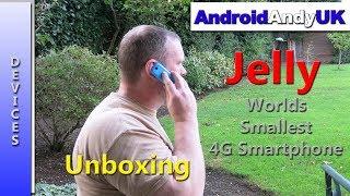 Jelly Phone - Worlds Smallest 4G Android - Unboxing