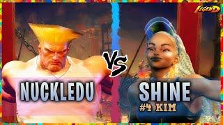 SF6 S2 ▰ Guile ( Nuckledu ) Vs. Ranked #4 kimberly ( Shine )『Street Fighter 6』