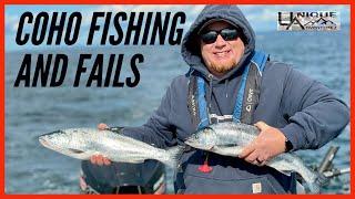 Puget Sound Coho Salmon Fishing: Epic Fails and Huge Catches