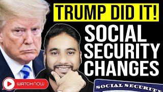 BREAKING: Trump’s Game-Changing Social Security Decision Finalized – What Comes Next?