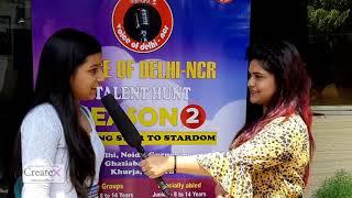 DMS AAROHI | Voice of Delhi-NCR Session-2 | NOIDA Auditions | Participants speaks | Meghna Solanki