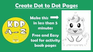 Create Dot to Dot Pages Easily - Top Niche