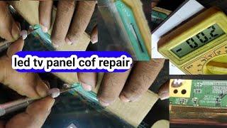 cof ic all voltage|cof ic problem led tv|led tv panel cof repair